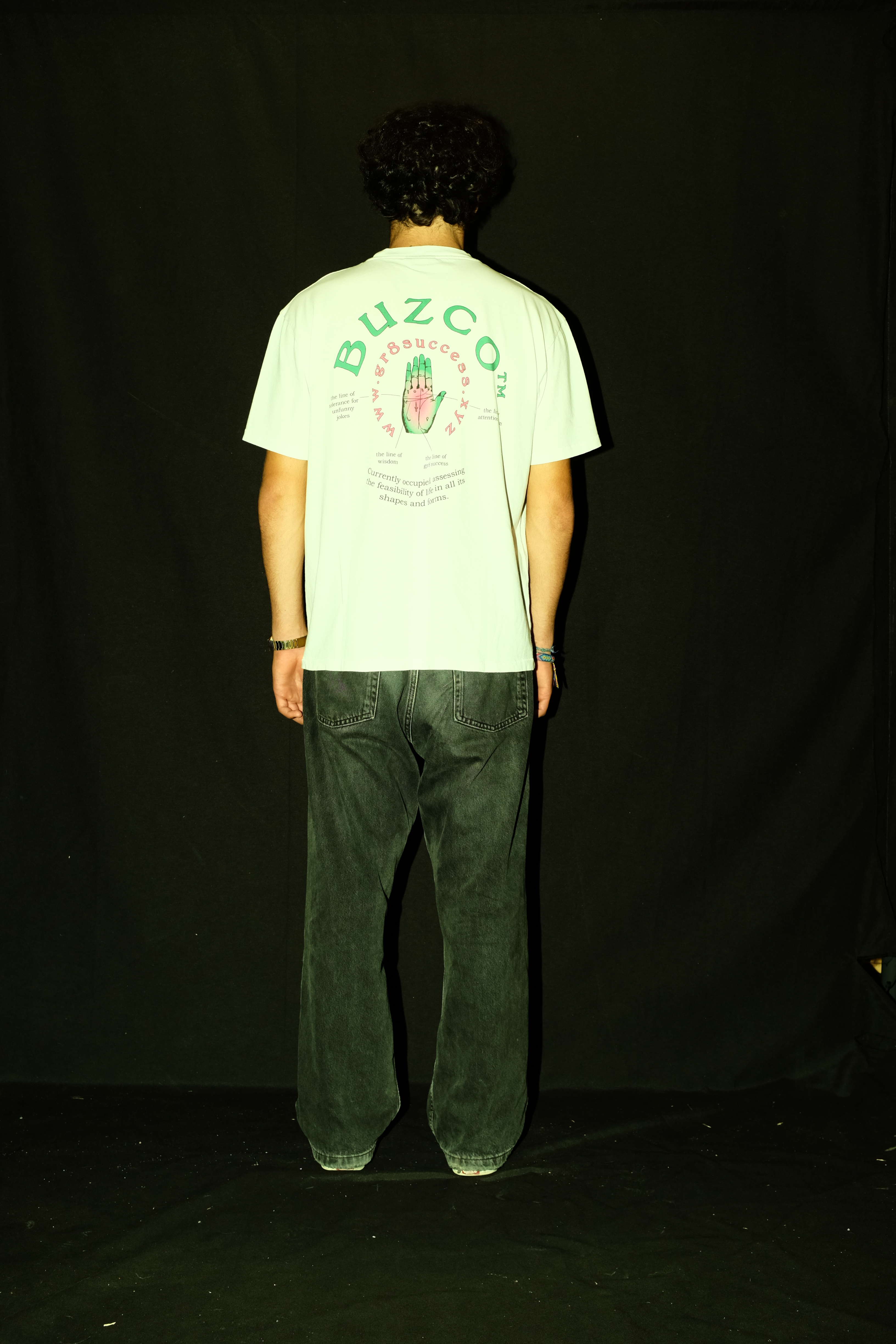 Wise Hand Single-Stitch Tee image