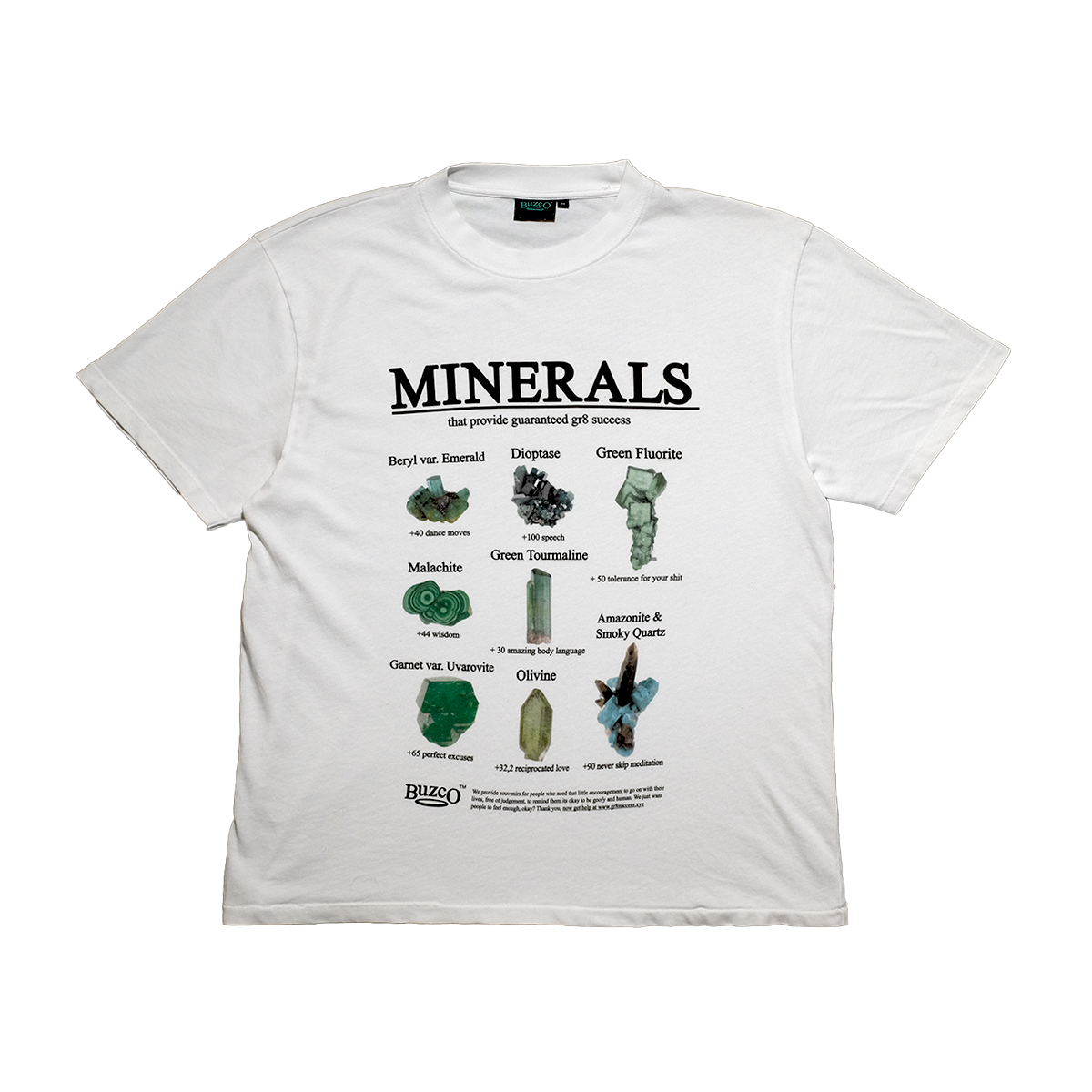 Minerals Single-Stitch Tee image